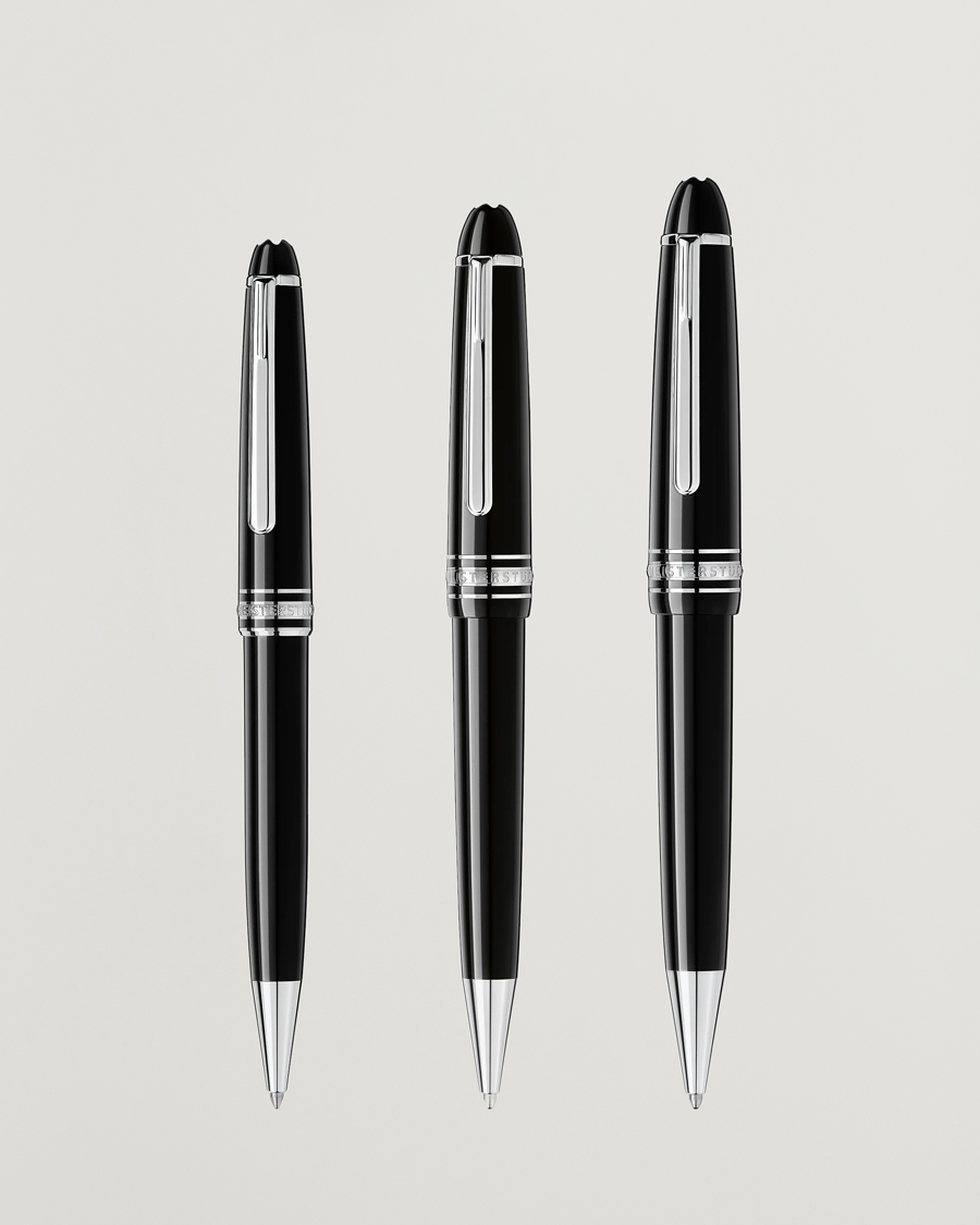 Herr | Pennor | Montblanc | Midsize Meisterstück Ballpoint Pen Platinum Line