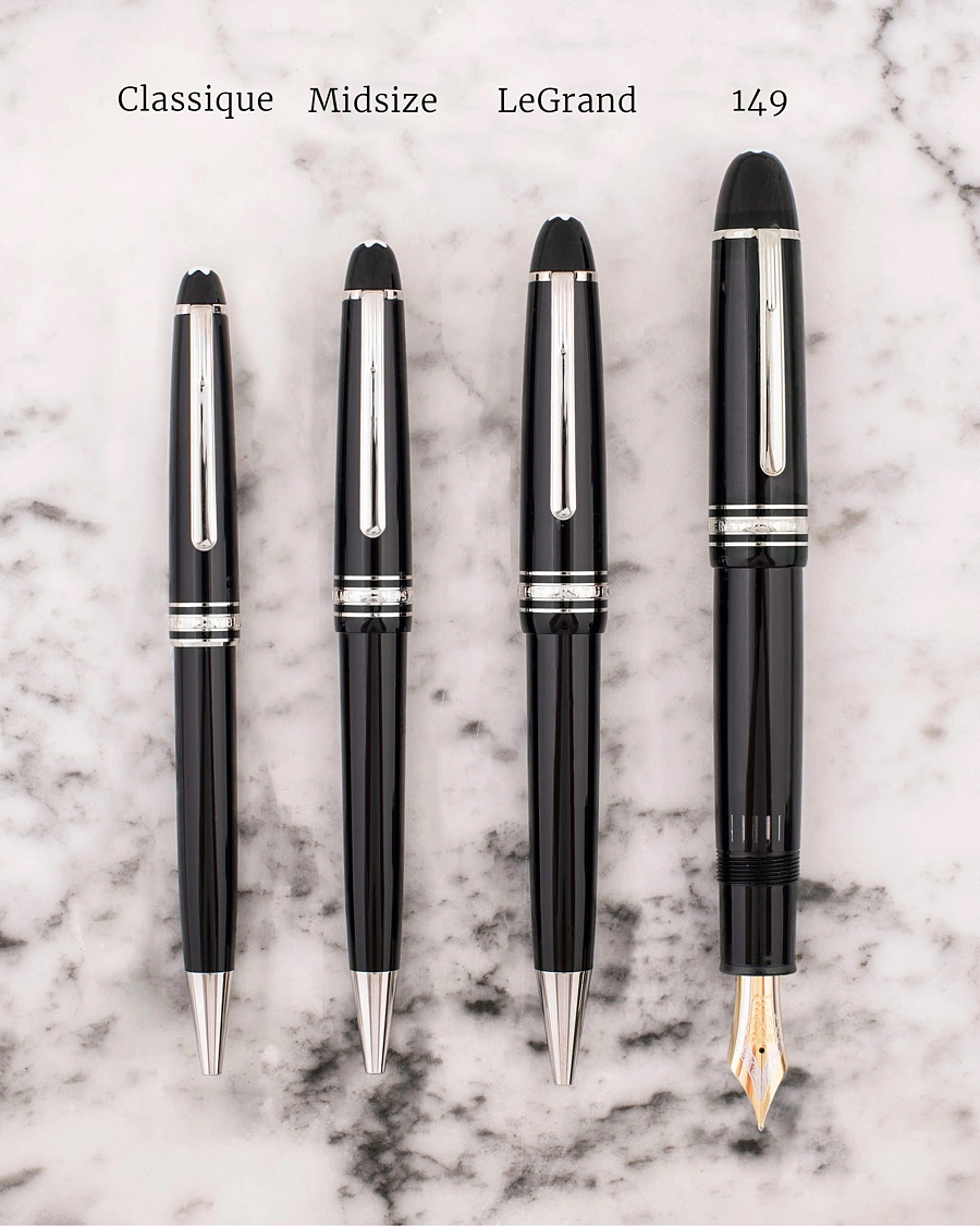 Herr | Pennor | Montblanc | 146 LeGrand Meisterstück M Fountain Pen Platinum Line