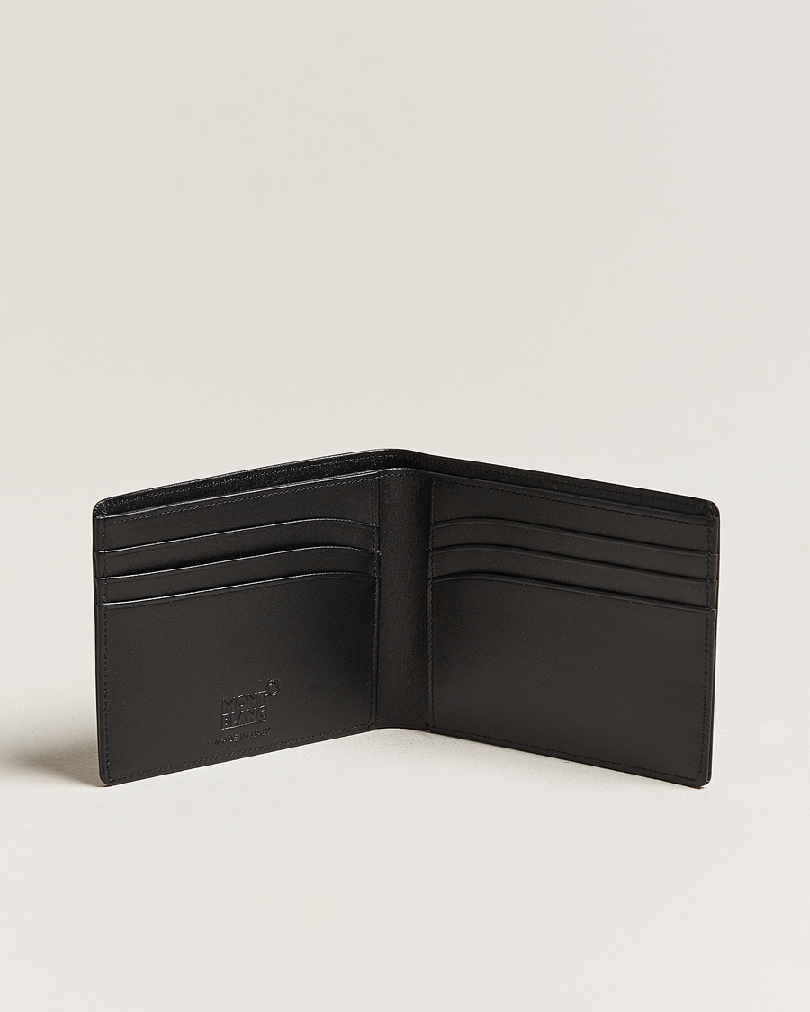 Herr | Montblanc Meisterstück Leather Wallet 6cc Black | Montblanc | Meisterstück Leather Wallet 6cc Black