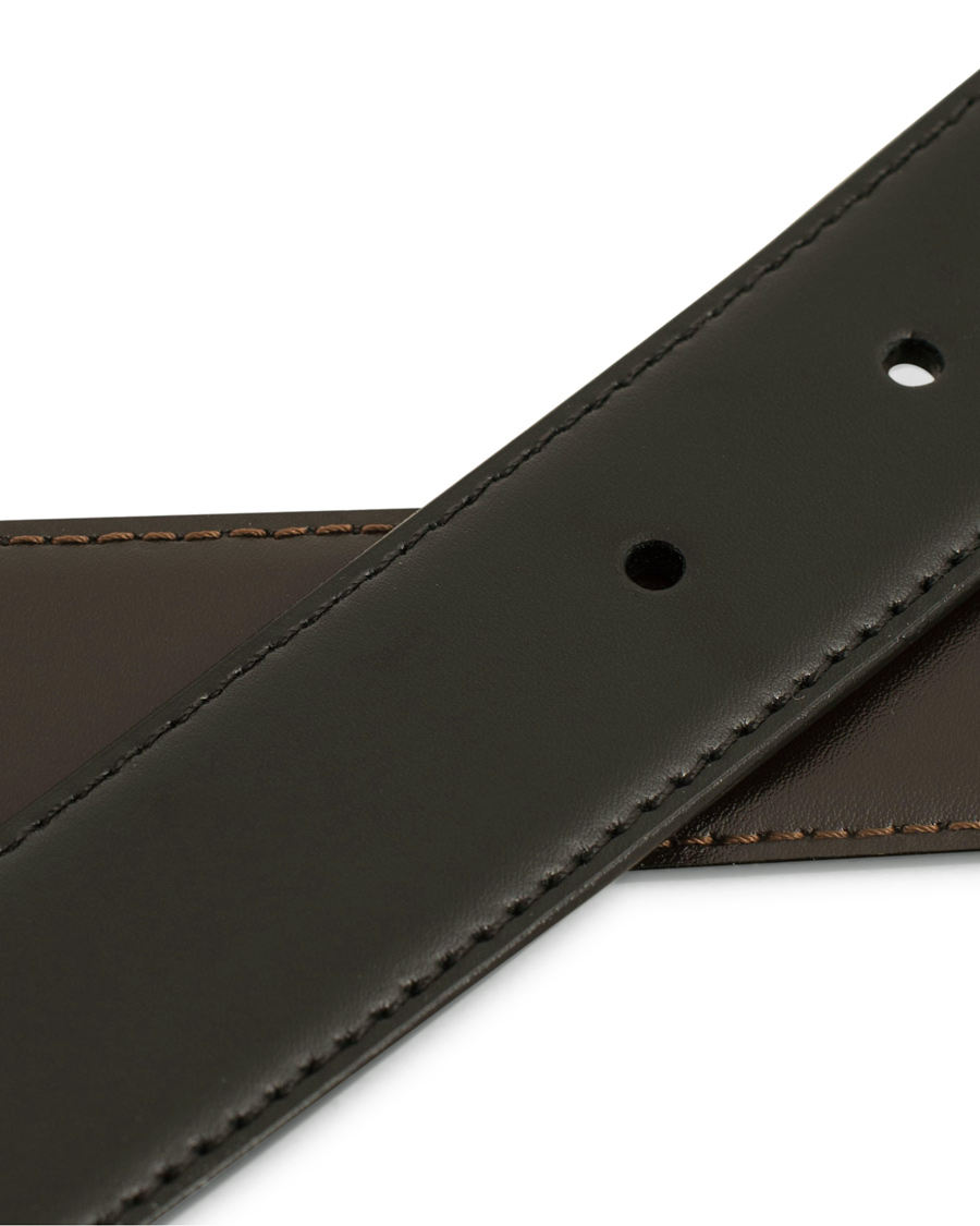 Herr | Montblanc Reversible Horseshoe Buckle 30mm Belt Black | Montblanc | Reversible Horseshoe Buckle 30mm Belt Black