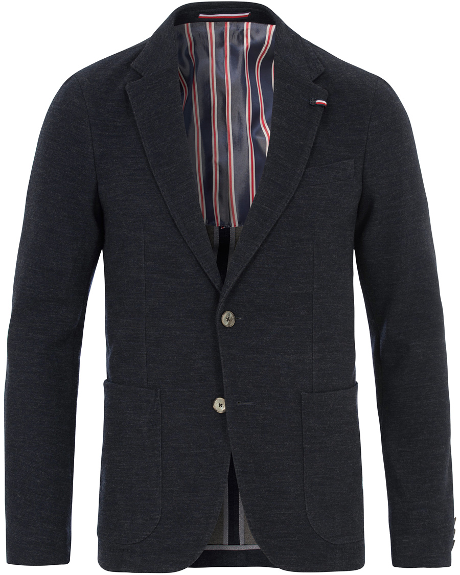 Herr | Kavajer | Tommy Hilfiger | Jersey Blazer Sky Captain