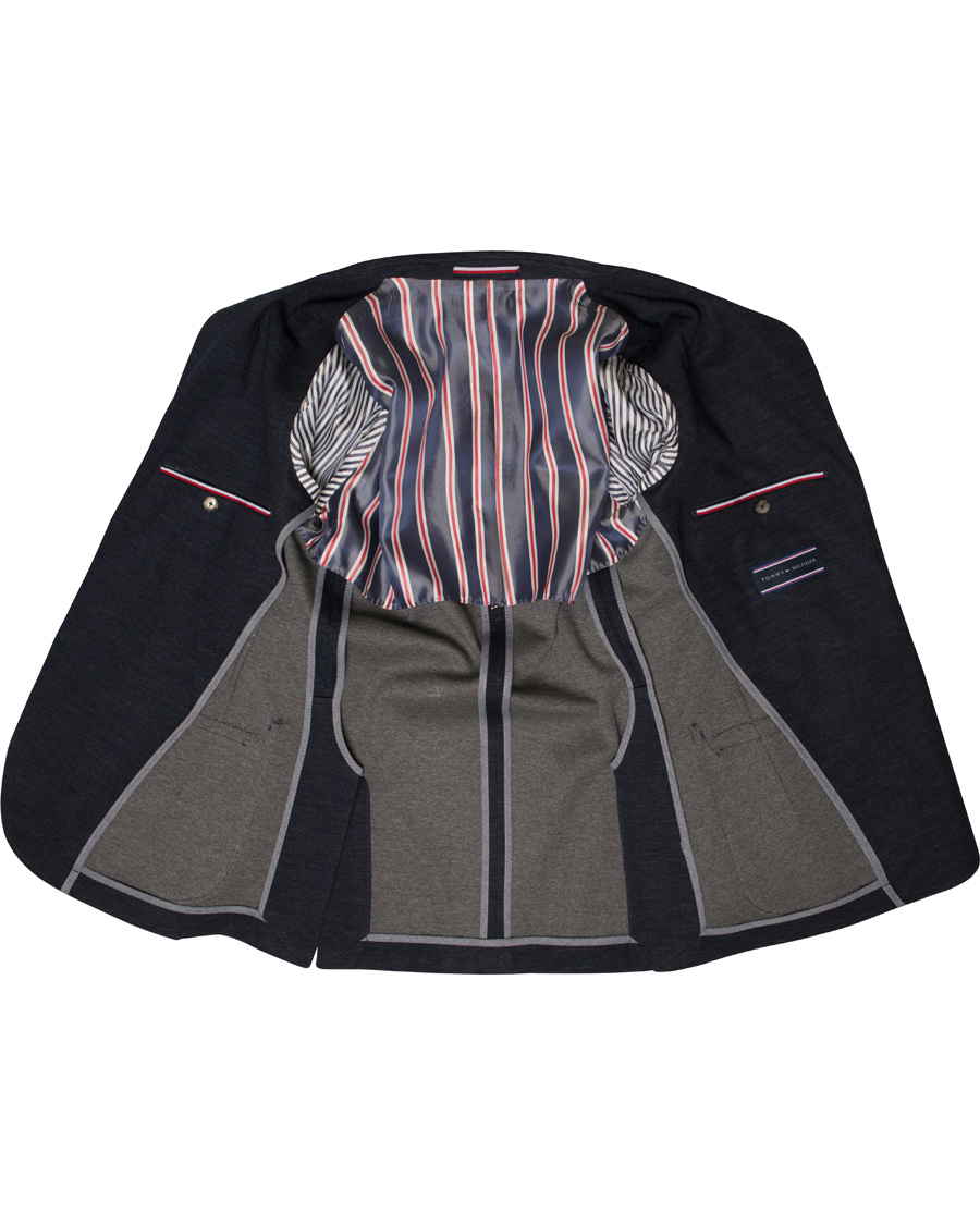 Herr | Kavajer | Tommy Hilfiger | Jersey Blazer Sky Captain