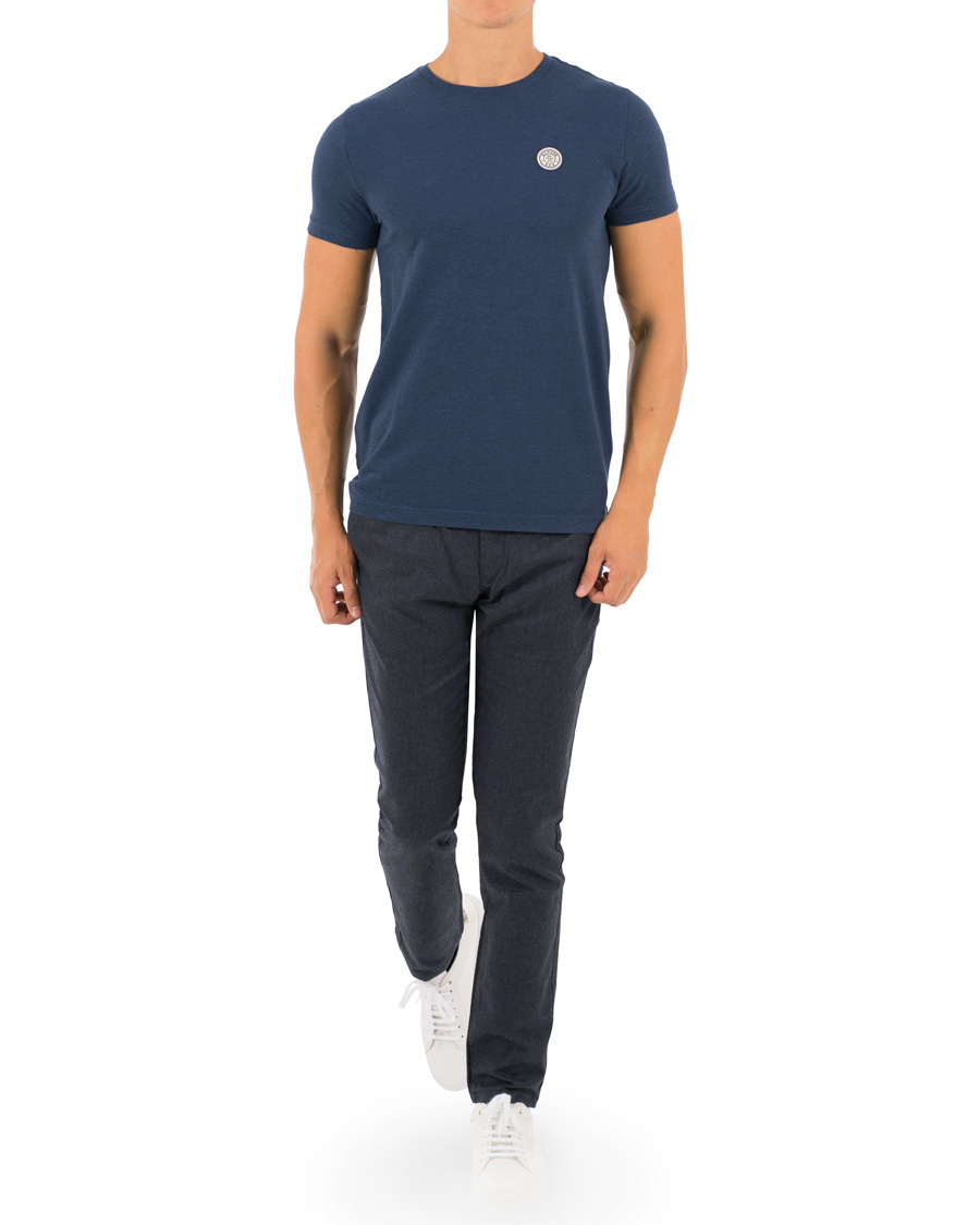 Herr | T-Shirts | Tommy Hilfiger | Pando Crew Neck Tee Estate Blue
