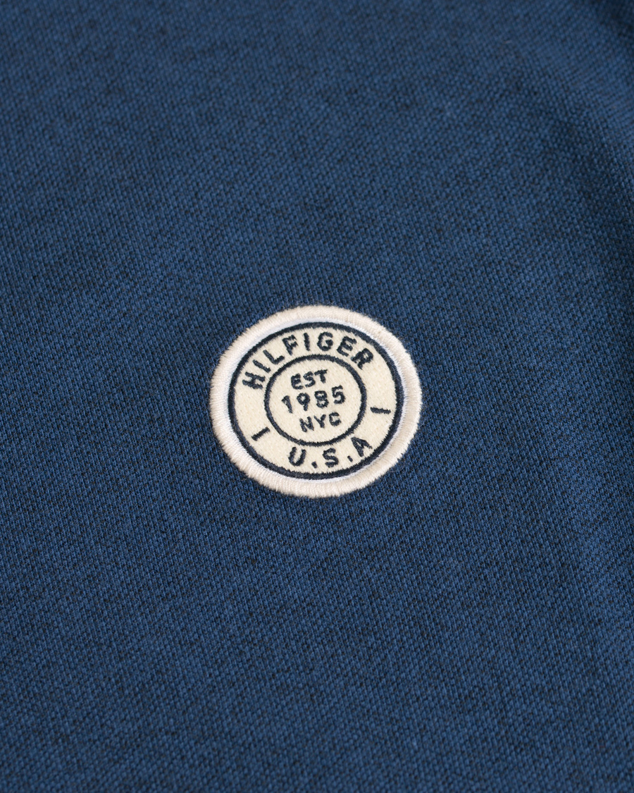 Herr | T-Shirts | Tommy Hilfiger | Pando Crew Neck Tee Estate Blue