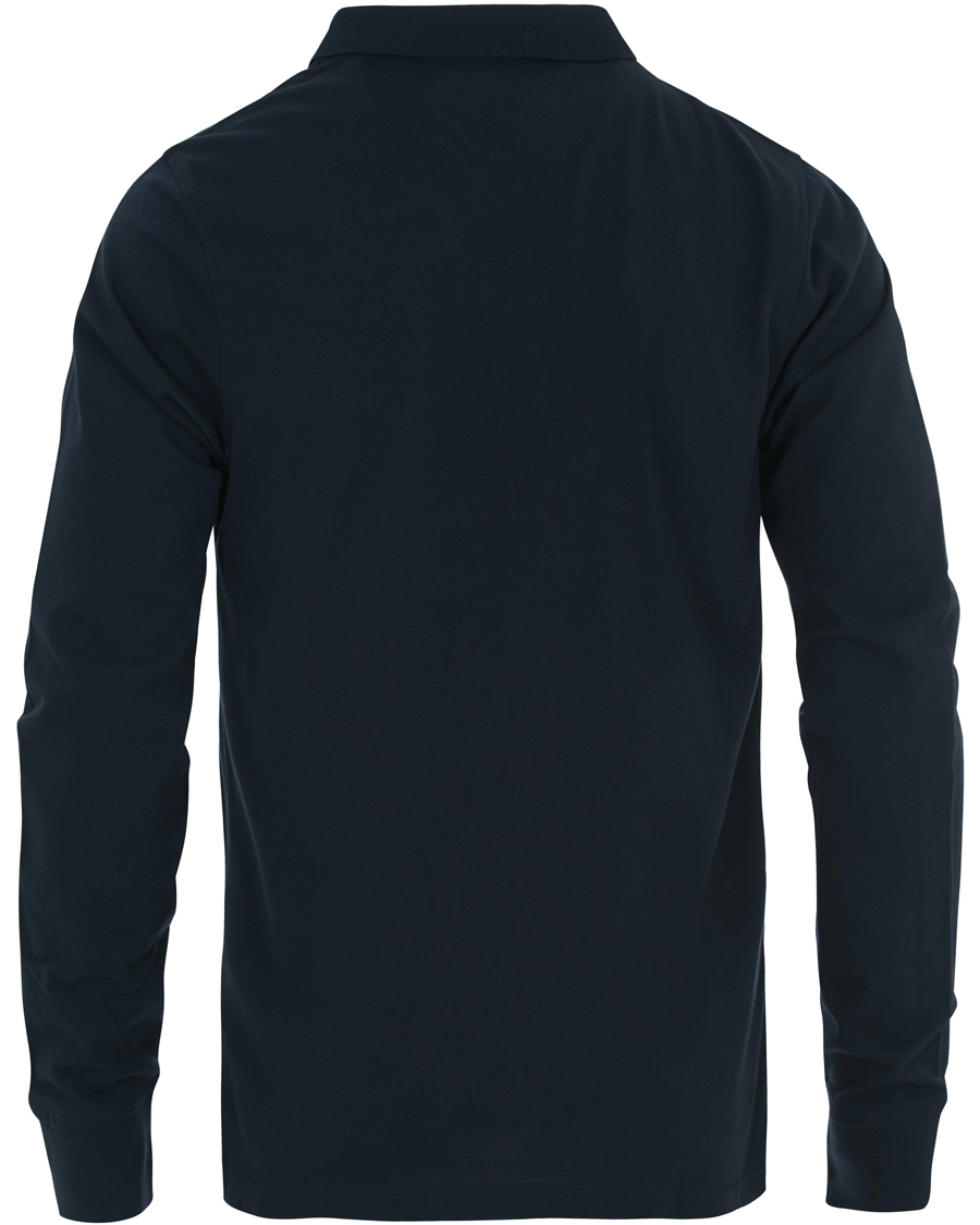 Herr | Tröjor | Tommy Hilfiger | Luxury Slim Fit Long Sleeve Polo Sky Captain