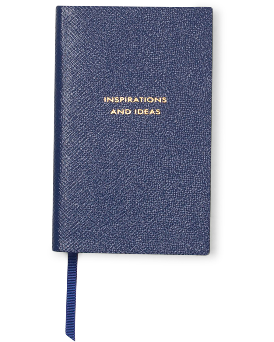 Herr | Smythson Panama Notebook Cobalt