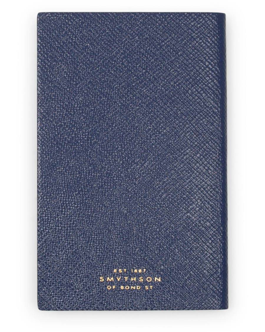 Herr | Smythson Panama Notebook Cobalt