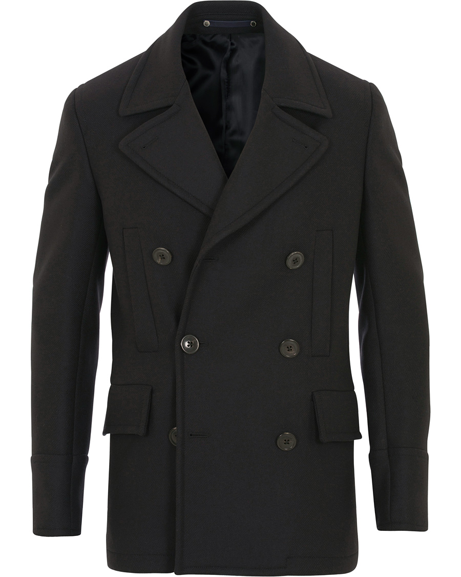 Herr | Jackor | PS Paul Smith | Reefer Coat Navy