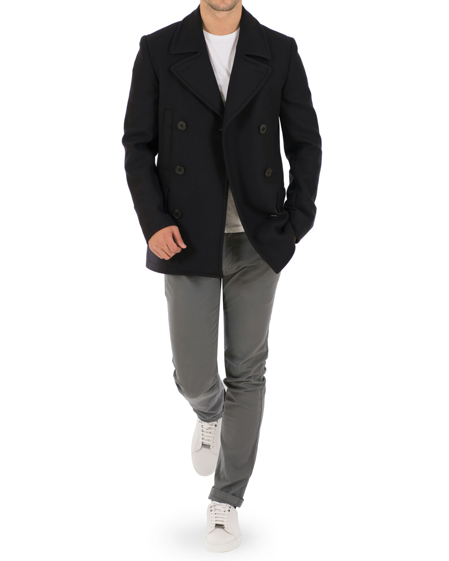 Herr | Jackor | PS Paul Smith | Reefer Coat Navy