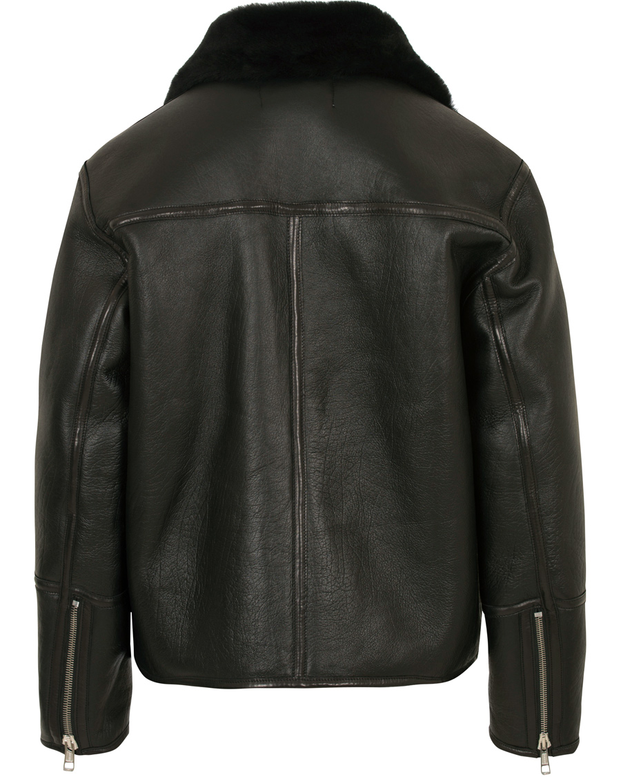 Herr | Jackor | Our Legacy | Flight Jacket Black Shearling