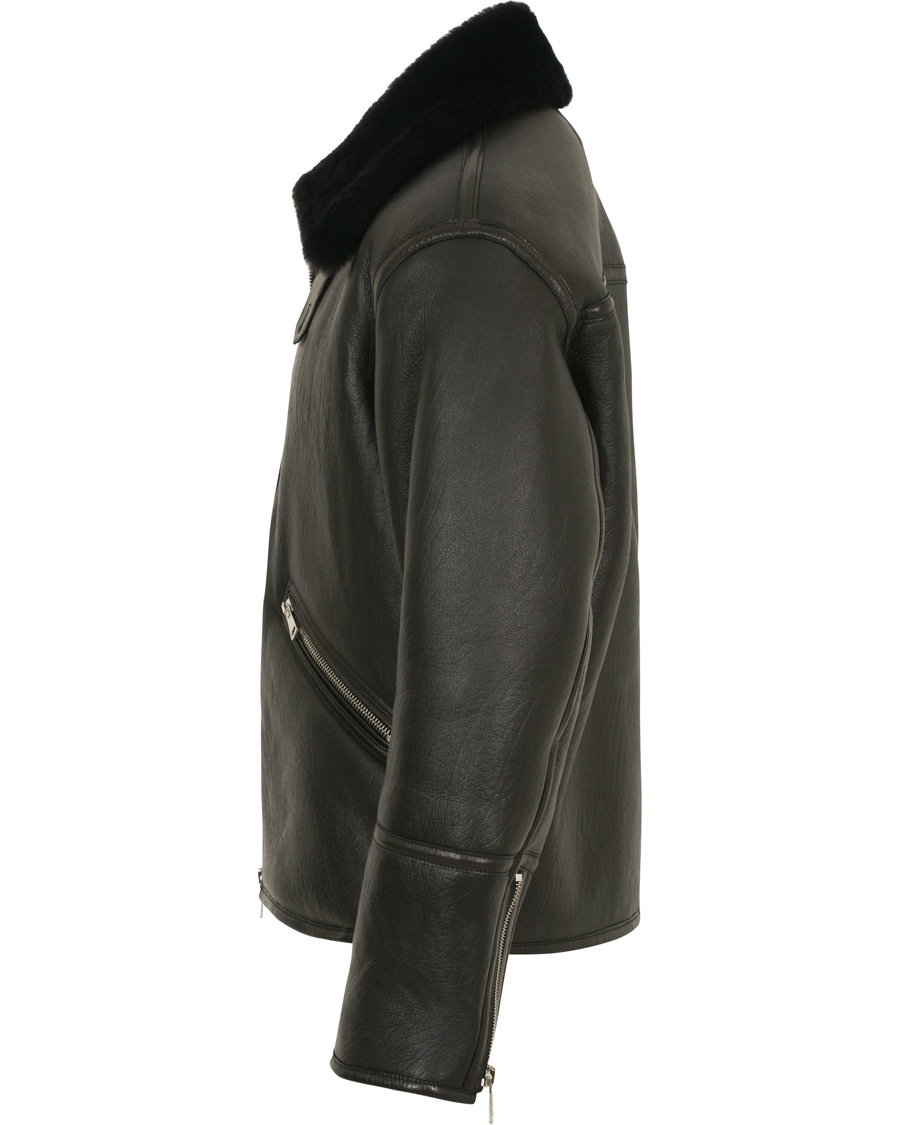 Herr | Jackor | Our Legacy | Flight Jacket Black Shearling