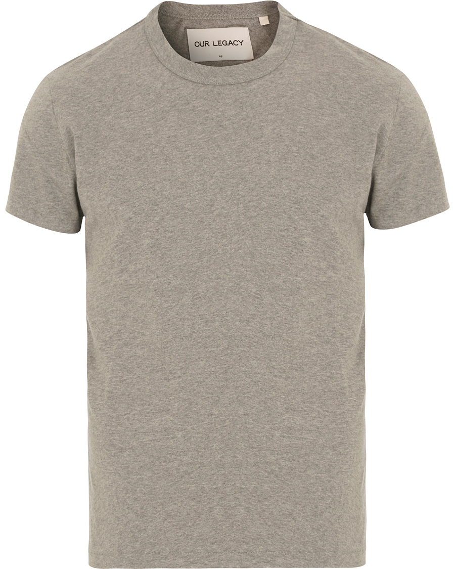 Herr | T-Shirts | Our Legacy | Perfect Army Jersey T-shirt Grey Melange
