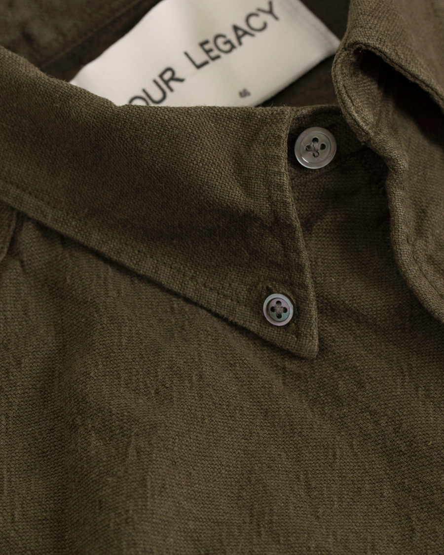 Herr | Skjortor | Our Legacy | 1950s H.A Oxford Shirt Grass