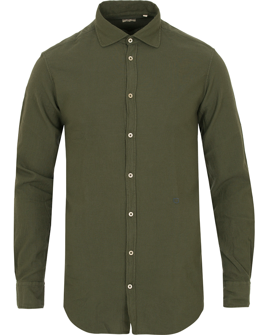 Herr | Skjortor | Massimo Alba | Canary Regular Fit Shirt Bosco
