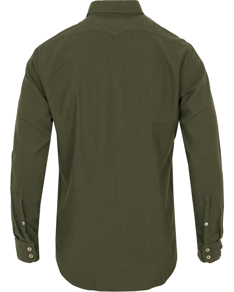 Herr | Skjortor | Massimo Alba | Canary Regular Fit Shirt Bosco