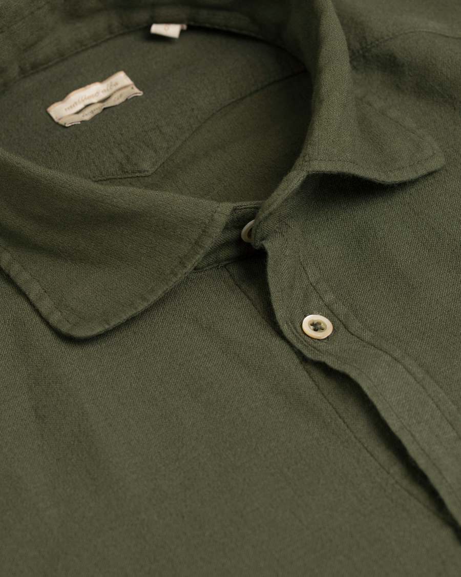 Herr | Skjortor | Massimo Alba | Canary Regular Fit Shirt Bosco
