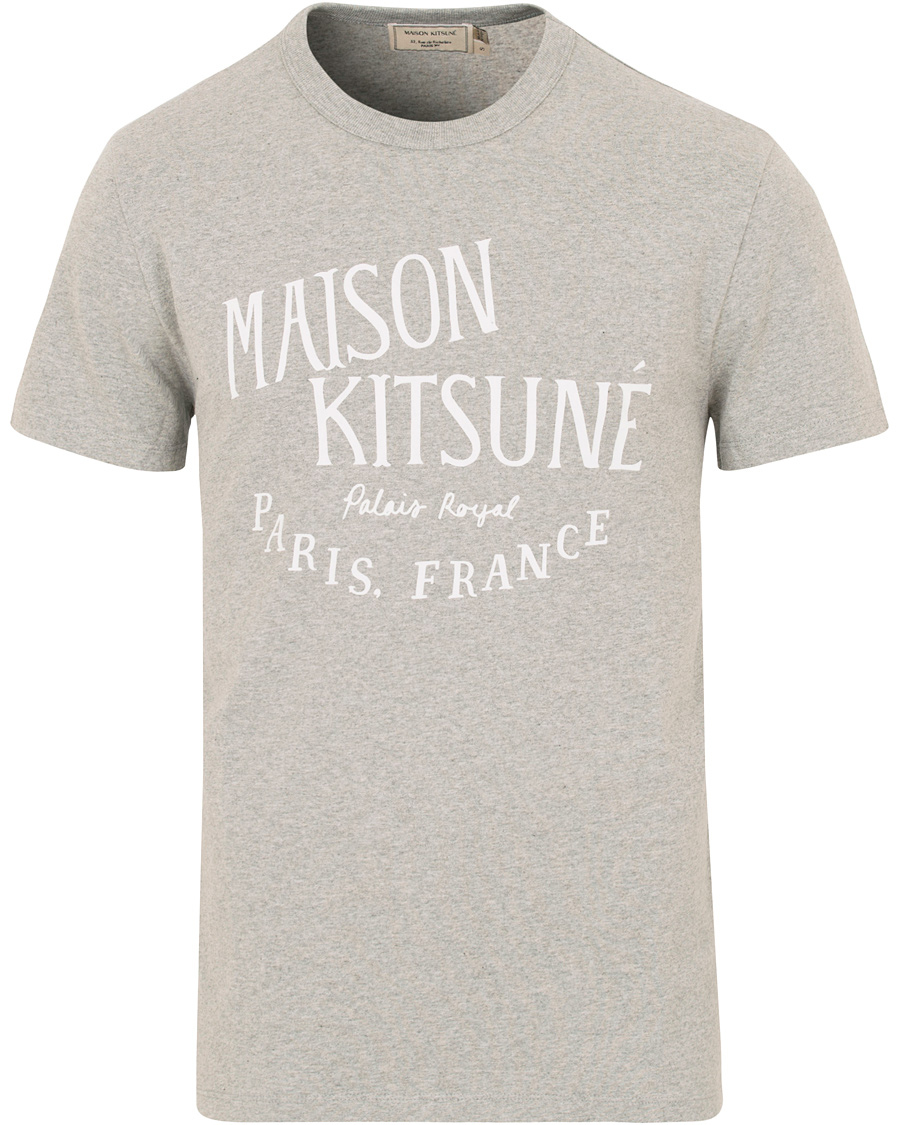 Herr | T-Shirts | Maison Kitsuné | Tee Palais Royal Grey Melange