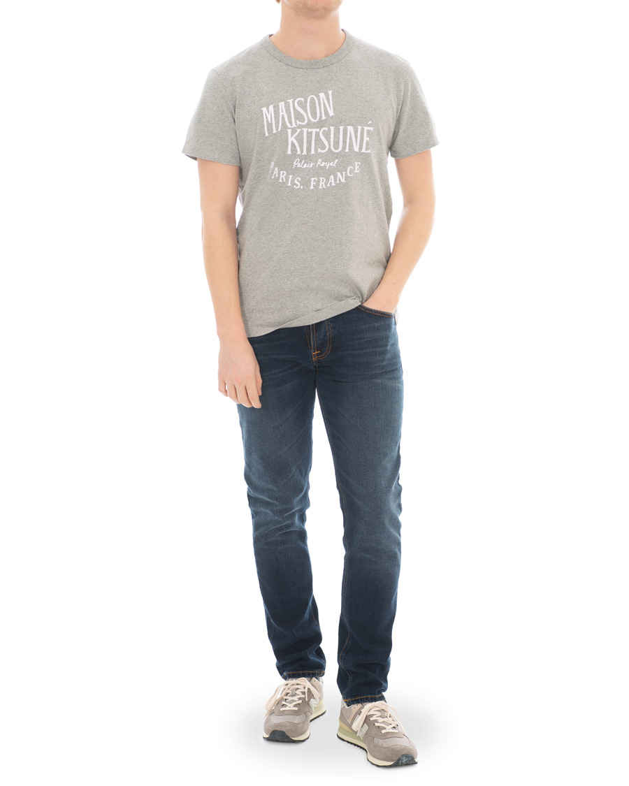 Herr | T-Shirts | Maison Kitsuné | Tee Palais Royal Grey Melange