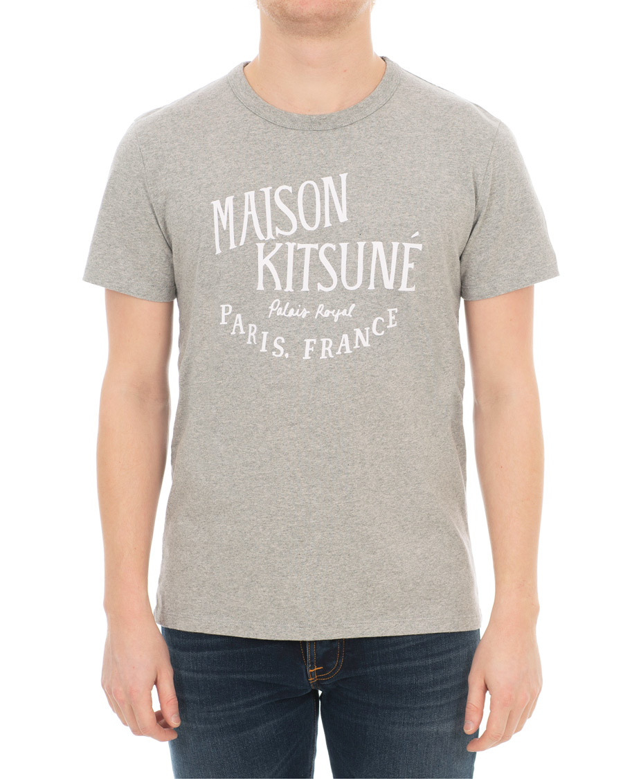 Herr | T-Shirts | Maison Kitsuné | Tee Palais Royal Grey Melange
