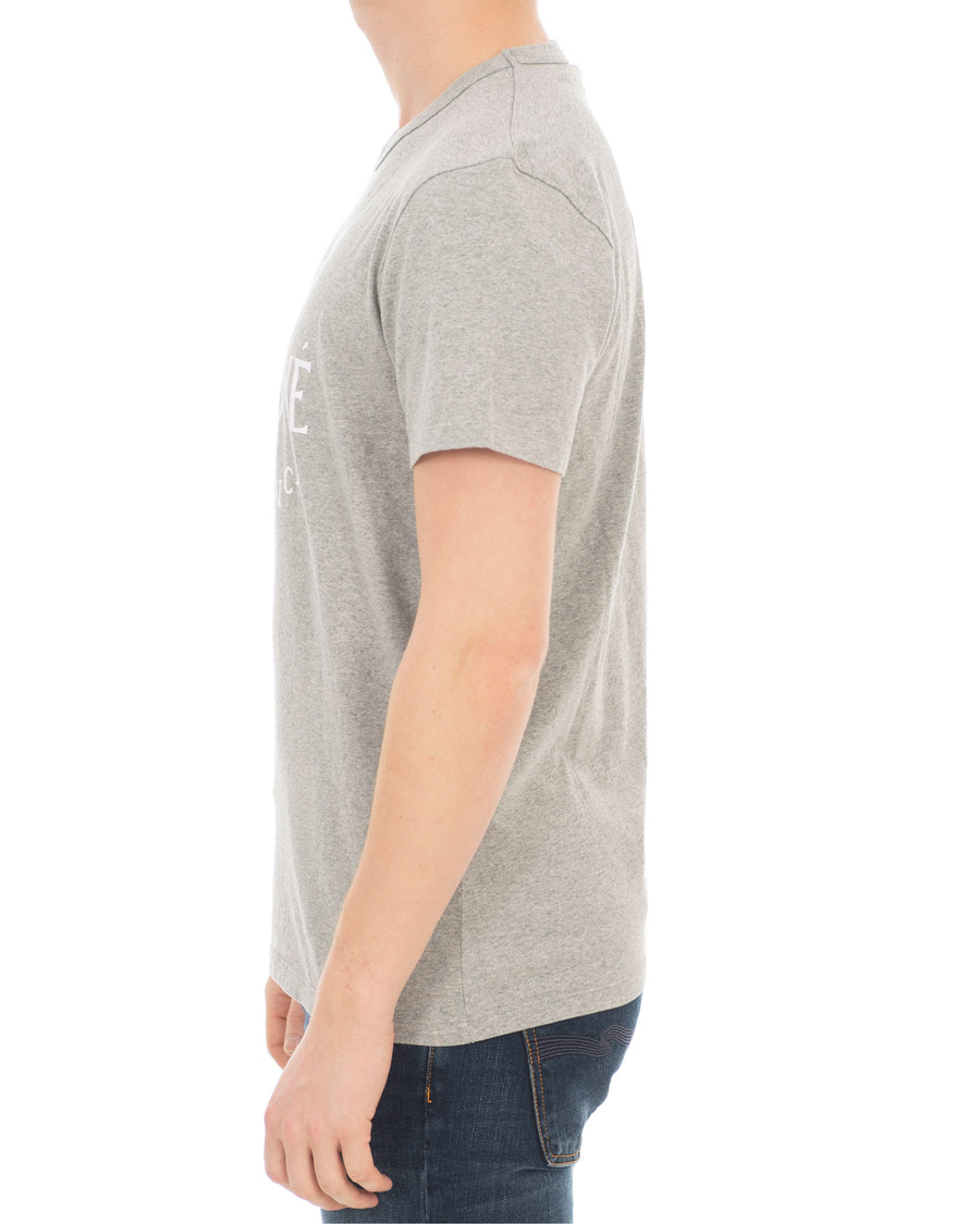 Herr | T-Shirts | Maison Kitsuné | Tee Palais Royal Grey Melange