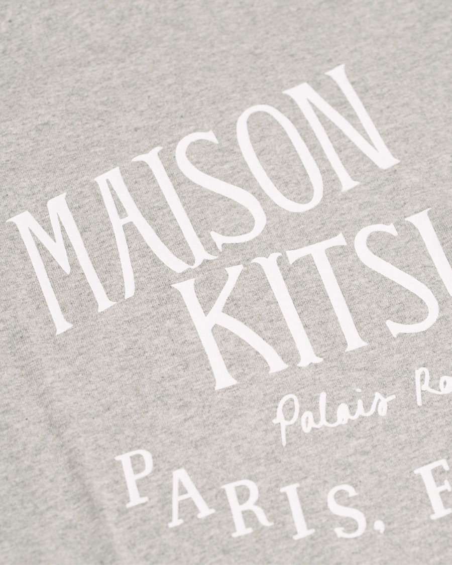 Herr | T-Shirts | Maison Kitsuné | Tee Palais Royal Grey Melange