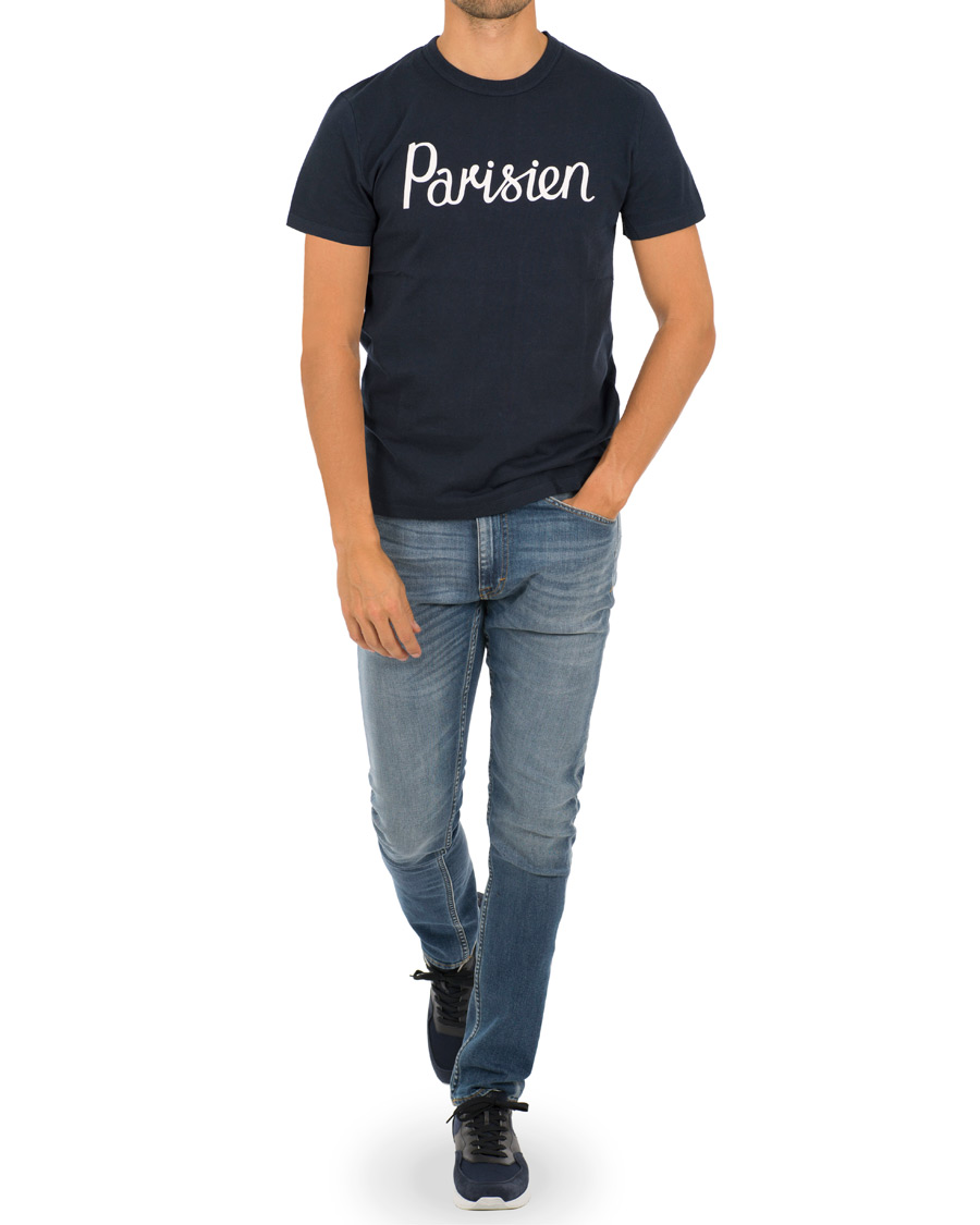 Herr | T-Shirts | Maison Kitsuné | Tee Parisien Navy