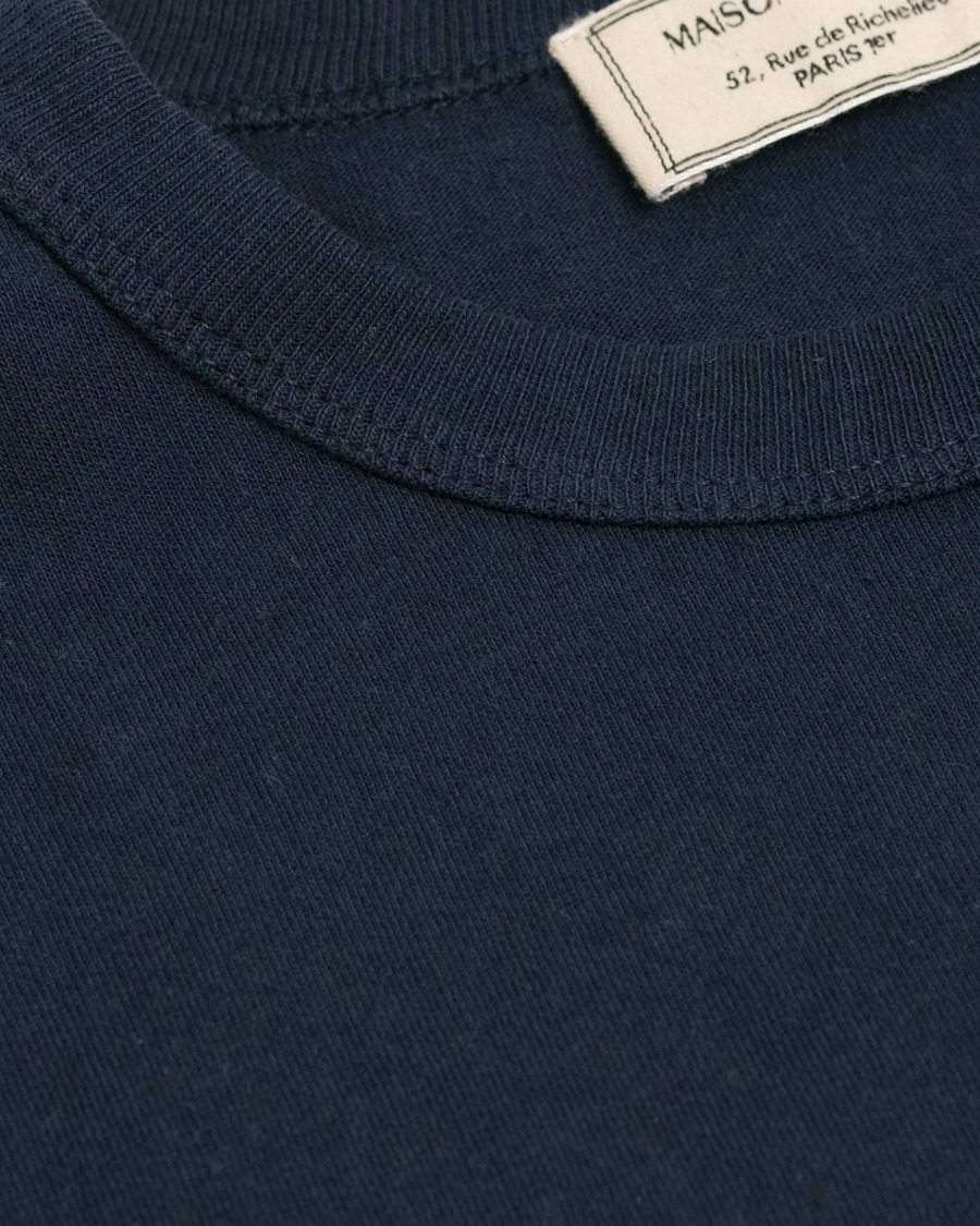 Herr | T-Shirts | Maison Kitsuné | Tee Parisien Navy
