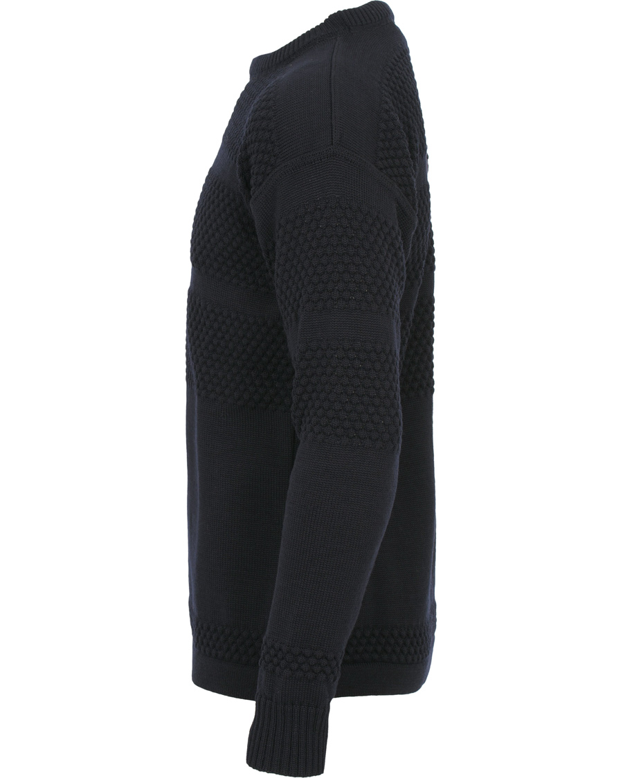 Herr | Tröjor | S.N.S. Herning | Fisherman Crew Neck Navy Blue