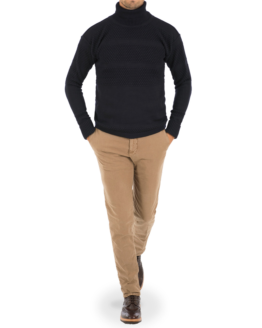Herr | Tröjor | S.N.S. Herning | Fisherman Sweater Navy Blue