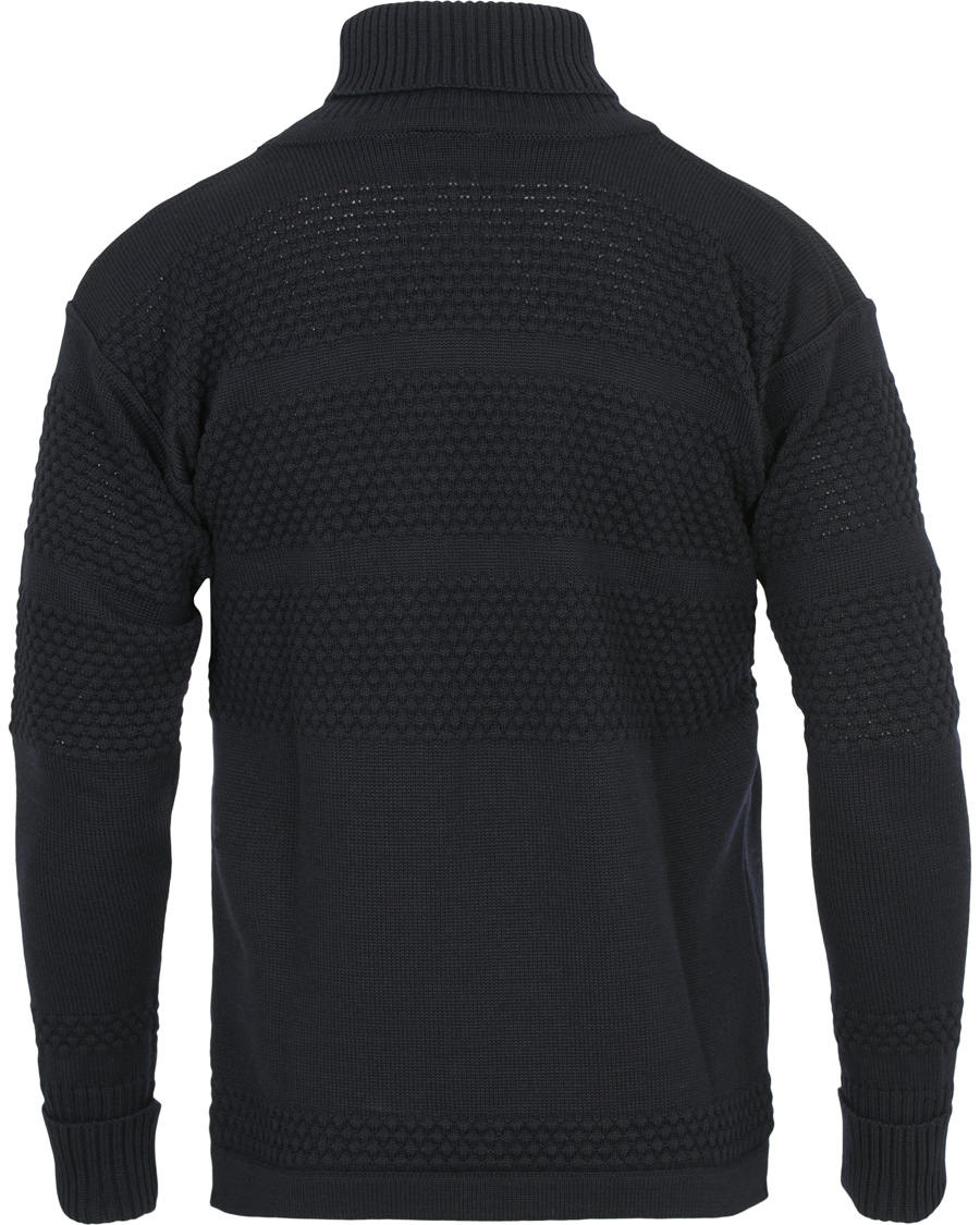 Herr | Tröjor | S.N.S. Herning | Fisherman Sweater Navy Blue