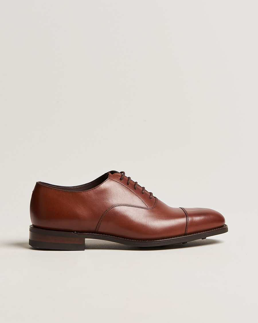 Herr | Loake 1880 Aldwych Single Dainite Oxford Brown Calf | Loake 1880 | Aldwych Single Dainite Oxford Brown Calf