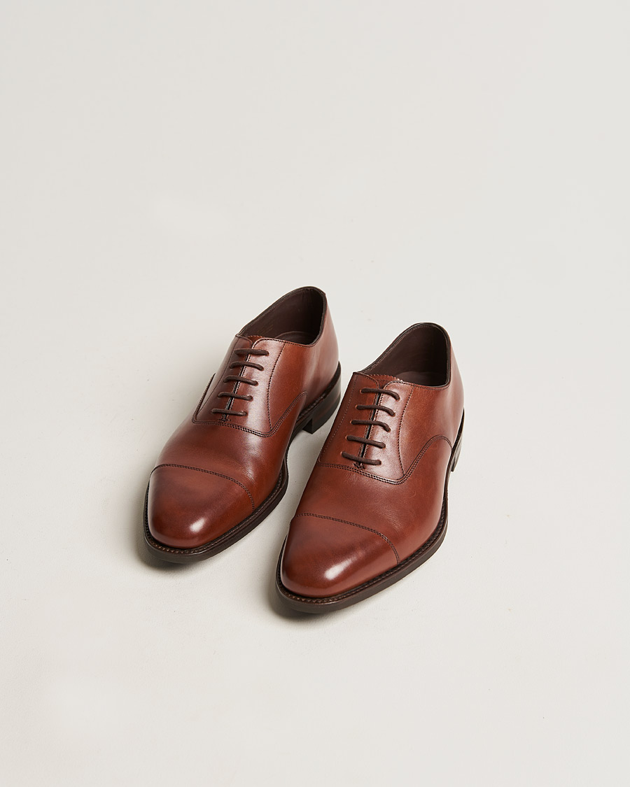 Herr | Loake 1880 Aldwych Single Dainite Oxford Brown Calf | Loake 1880 | Aldwych Single Dainite Oxford Brown Calf