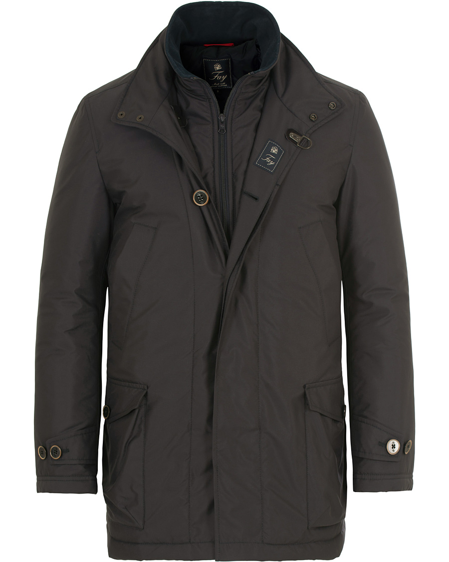 Herr | Jackor | Fay | New Week Nylon Coat Navy