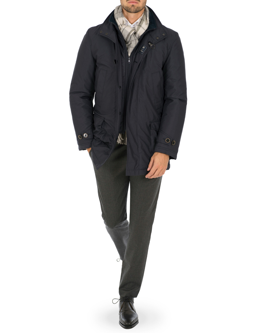 Herr | Jackor | Fay | New Week Nylon Coat Navy