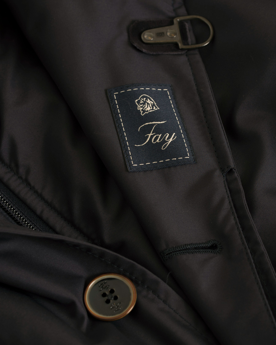 Herr | Jackor | Fay | New Week Nylon Coat Navy