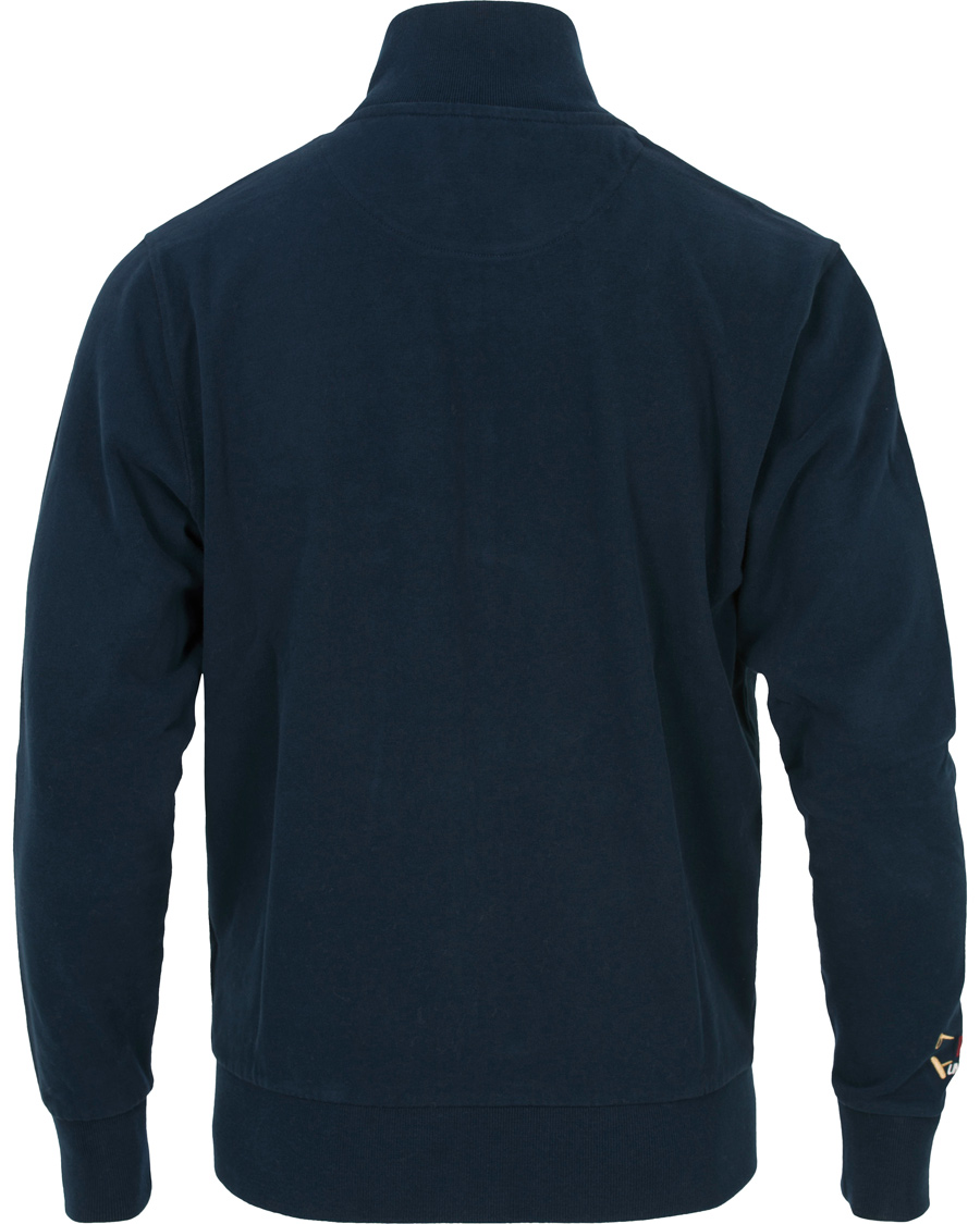 Herr | Tröjor | La Martina | Silas Full Zip Sweater Navy