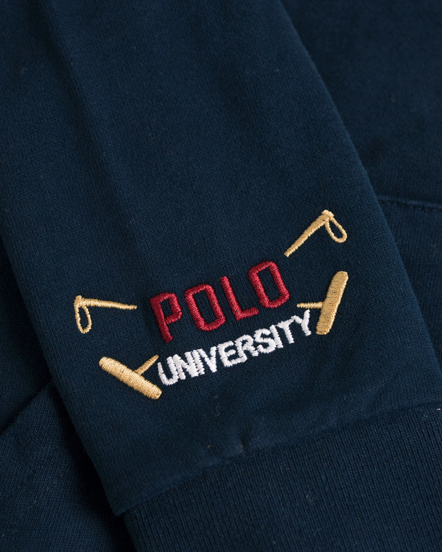 Herr | Tröjor | La Martina | Silas Full Zip Sweater Navy