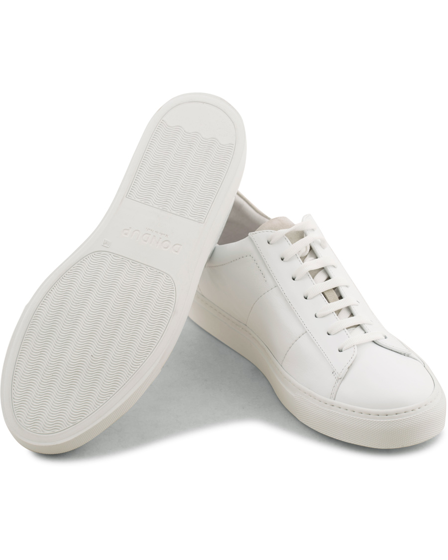Herr | Dondup Leather Sneaker White | Dondup | Leather Sneaker White