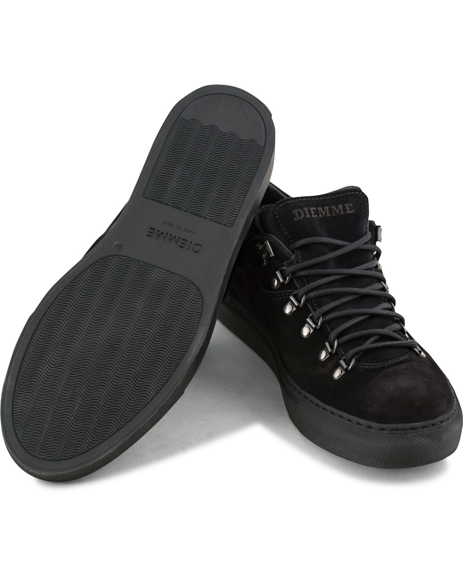 Herr | Diemme Marostica Low Sneaker Black Suede | Diemme | Marostica Low Sneaker Black Suede