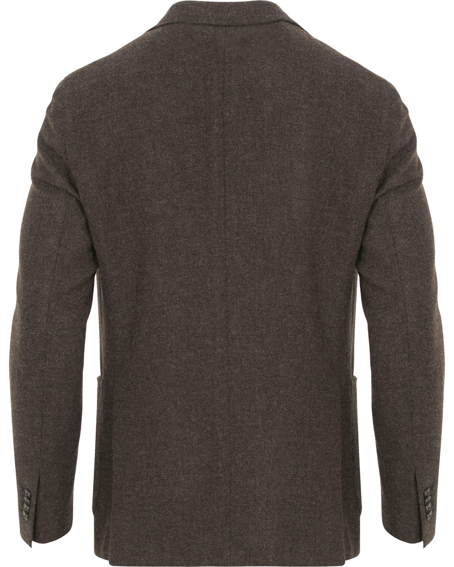 Herr | Kavajer | Boglioli | K Jacket Structured Wool Blazer Brown