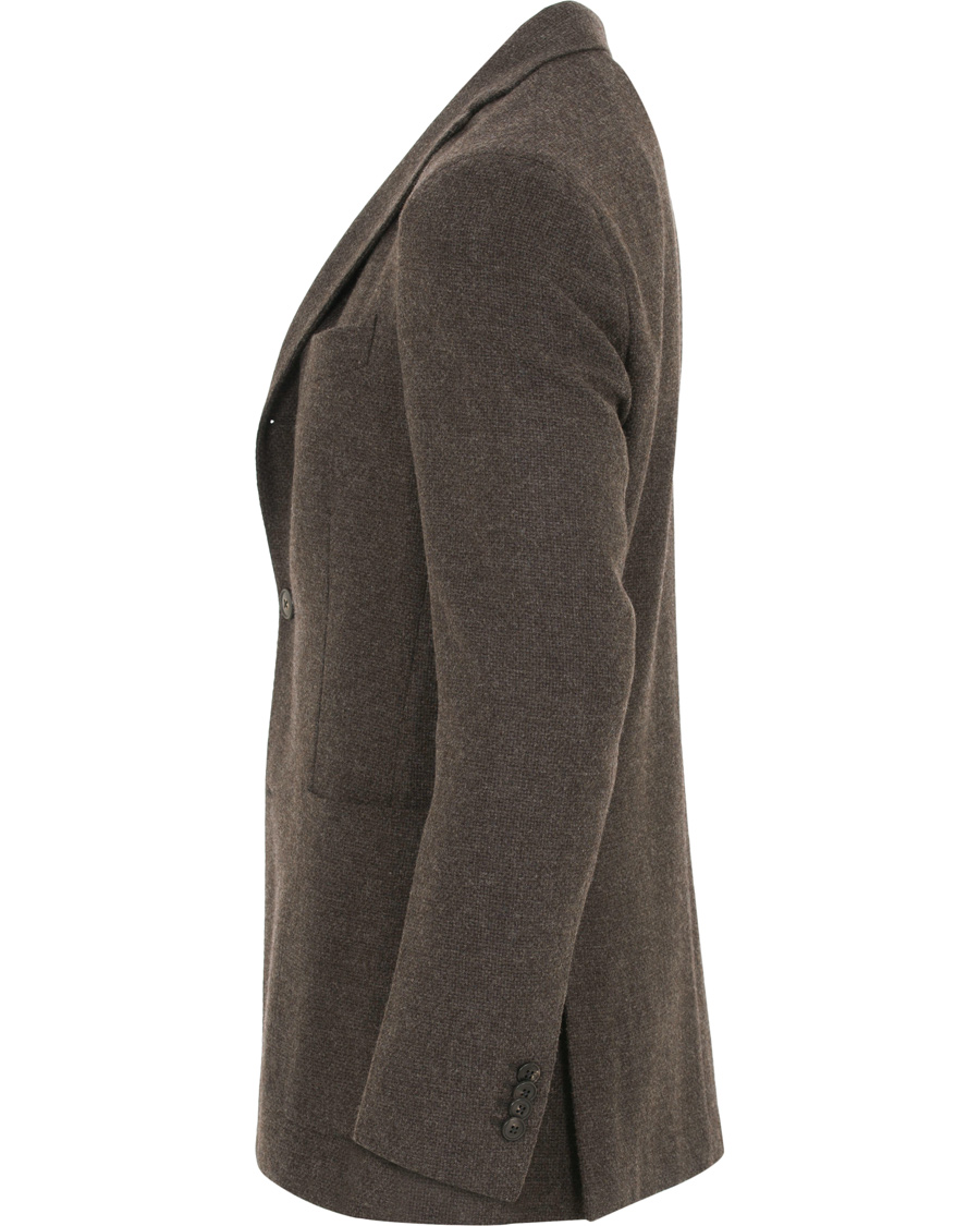 Herr | Kavajer | Boglioli | K Jacket Structured Wool Blazer Brown