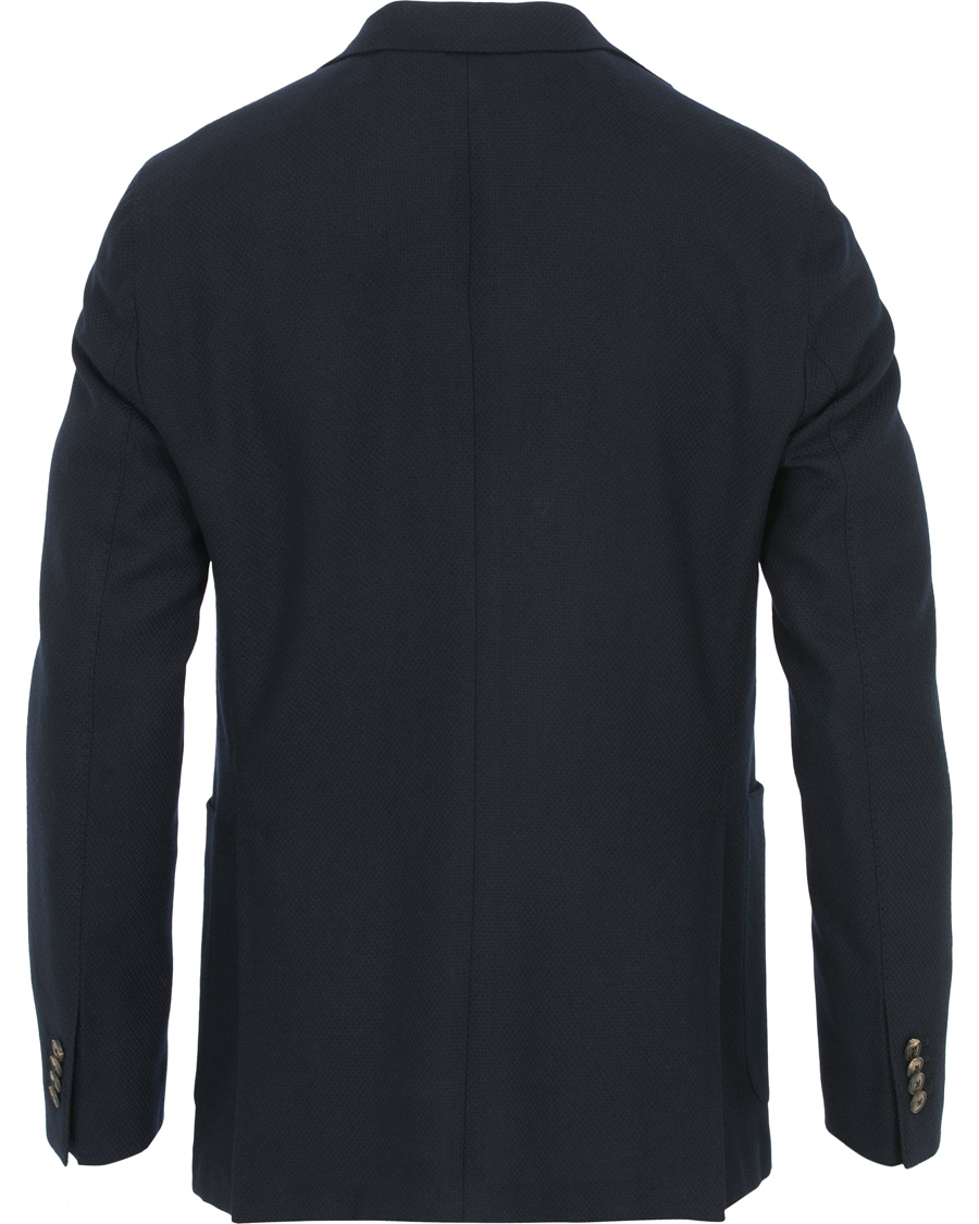 Herr | Kavajer | Boglioli | K Jacket Structured Wool Blazer Navy