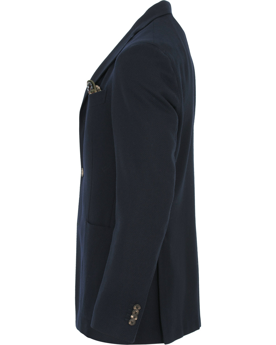 Herr | Kavajer | Boglioli | K Jacket Structured Wool Blazer Navy