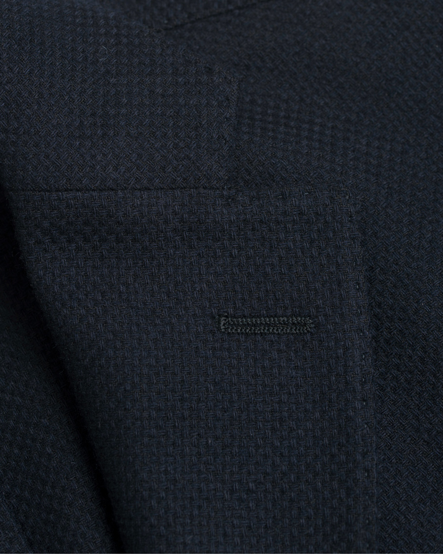Herr | Kavajer | Boglioli | K Jacket Structured Wool Blazer Navy