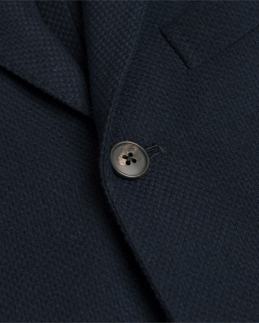 Herr | Kavajer | Boglioli | K Jacket Structured Wool Blazer Navy