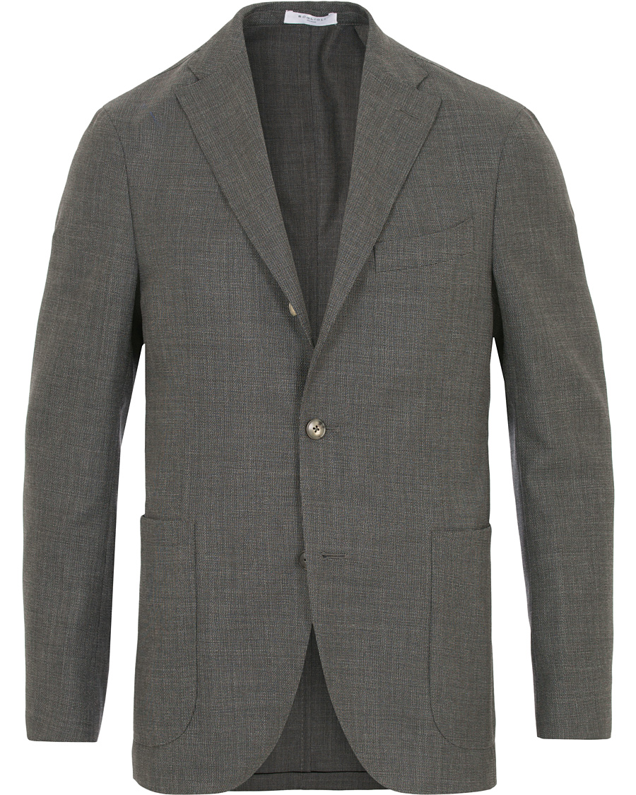 Herr | Kavajer | Boglioli | K Jacket Wool Blazer Dark Grey