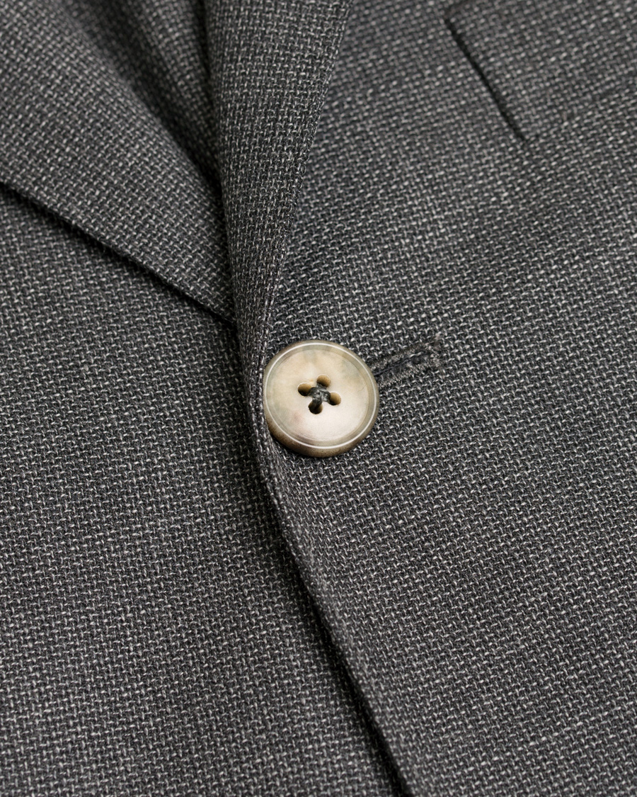 Herr | Kavajer | Boglioli | K Jacket Wool Blazer Dark Grey