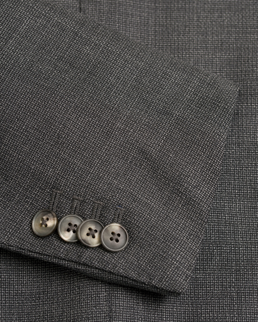 Herr | Kavajer | Boglioli | K Jacket Wool Blazer Dark Grey