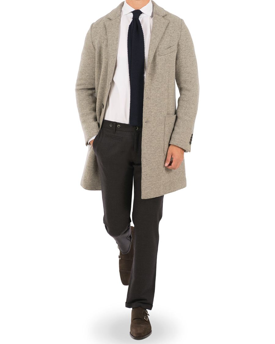 Herr | Jackor | Barena | Senser Patch Pocket Coat Polvere