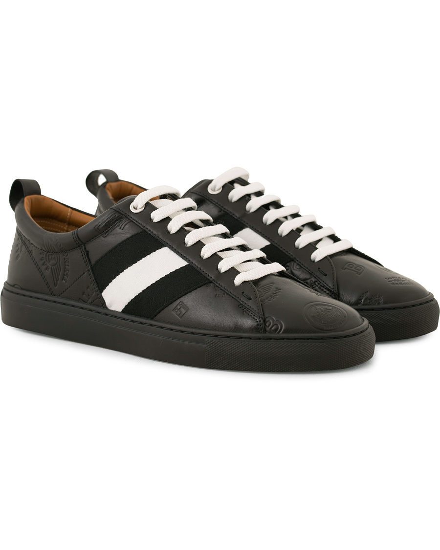 Herr | Bally Helvio Sneaker Black Tattoo Calf | Bally | Helvio Sneaker Black Tattoo Calf
